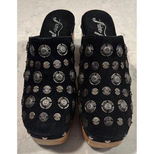 New Free People Claudia Platform Clogs Size 37 (7)